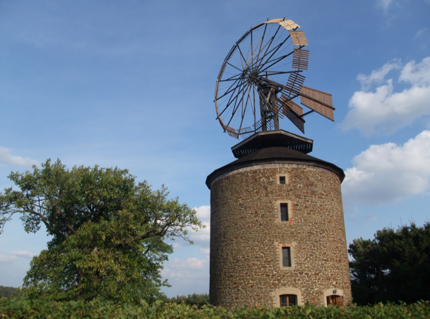 Větrný mlýn s&nbsp;Halladayovou turbínou v&nbsp;Ruprechově